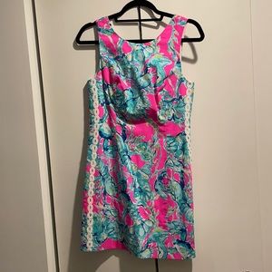 Lilly Pulitzer Mila shift lobsters in love